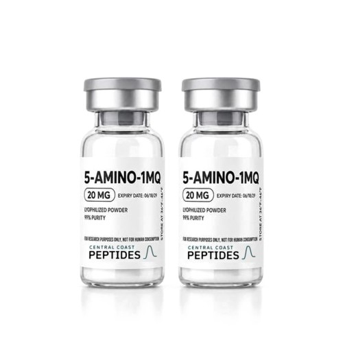 5-Amino-1MQ research vials, 805 Peptide Supply