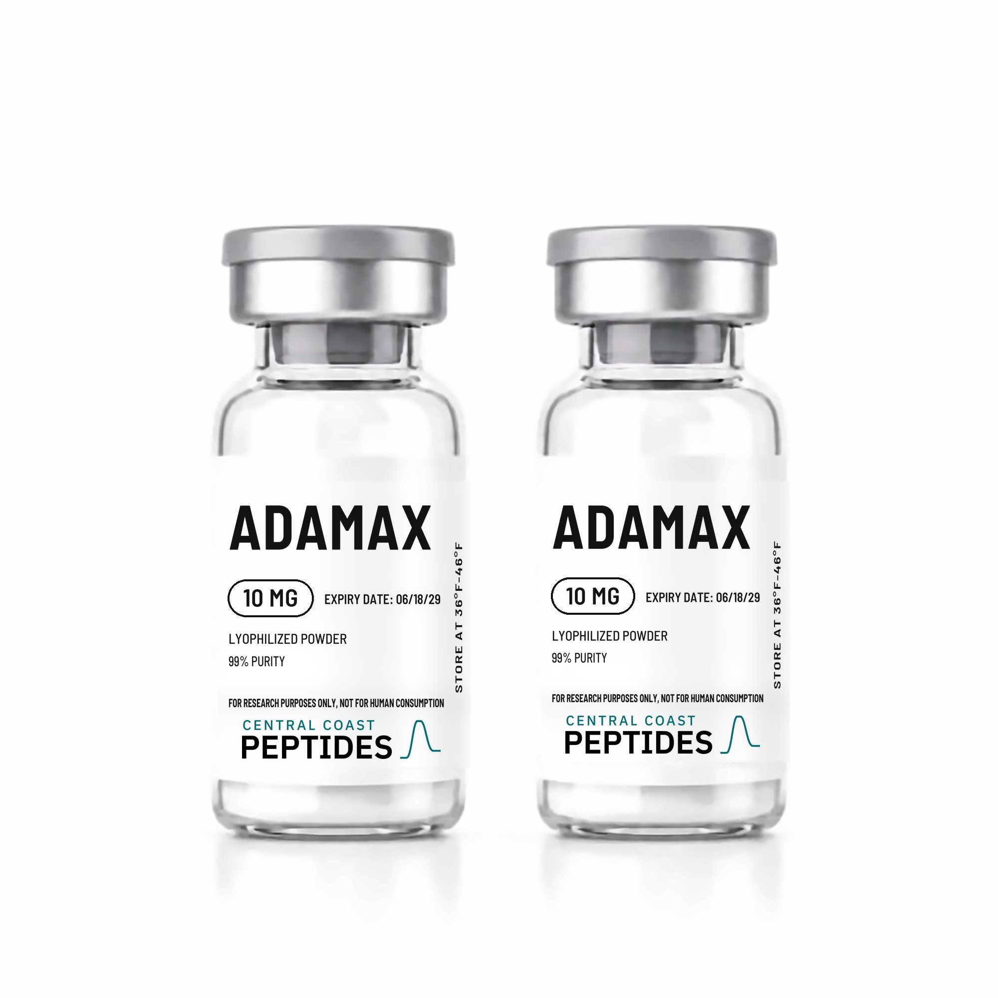 Adamax 10 mg research vials, 805 Peptide Supply
