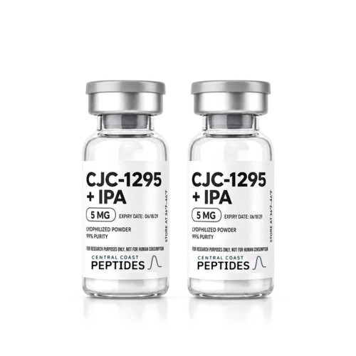 CJC-1295 (No DAC) + Ipamorelin Blend (5 mg / 5 mg) 10 mg research vials, 805 Peptide Supply