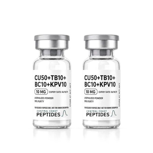 CU50 + TB10 + BC10 + KPV10 80 mg research vials, 805 Peptide Supply