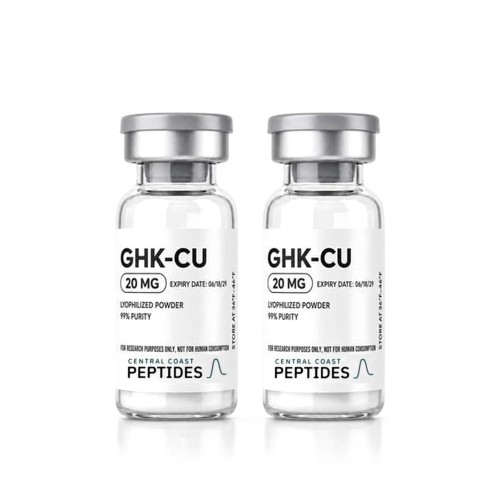 GHK-Cu research vials, 805 Peptide Supply