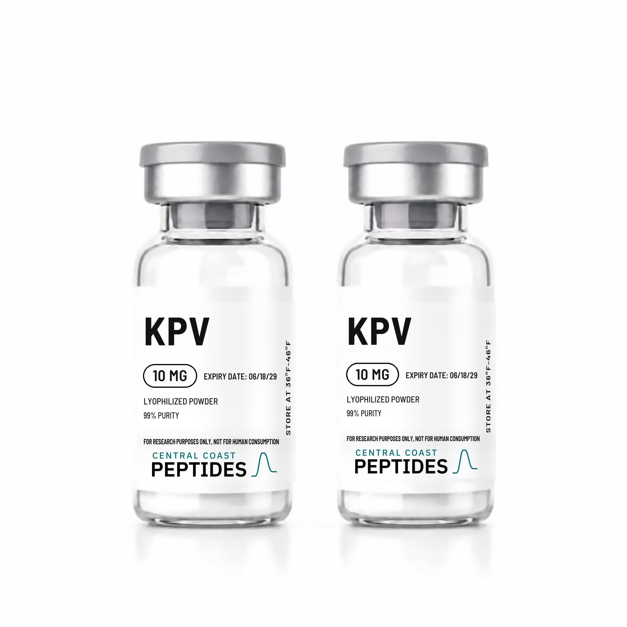 KPV 10 mg research vials, 805 Peptide Supply