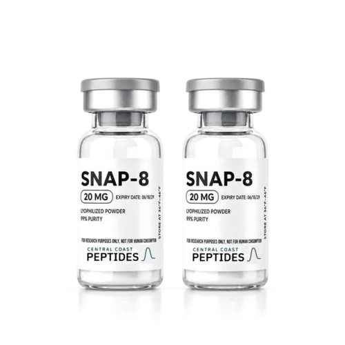 Snap-8 research vials, 805 Peptide Supply