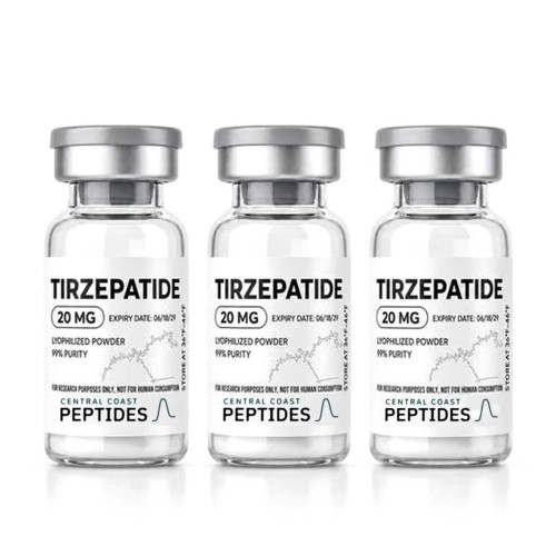 Tirzepatide research vials, 805 Peptide Supply