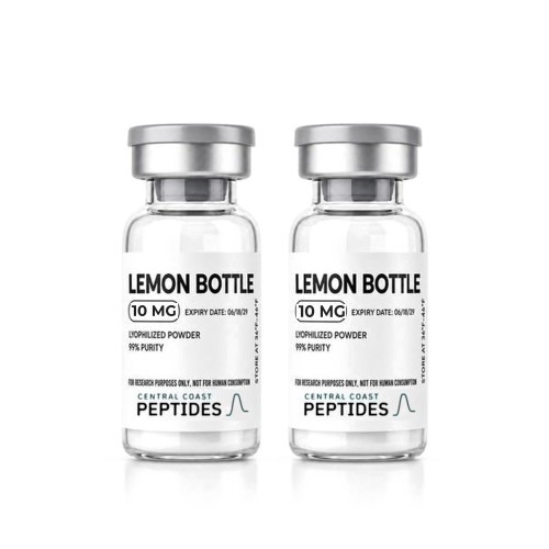 Lemon Bottle 10 mg research vials, 805 Peptide Supply