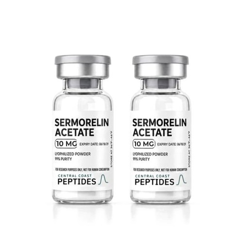 Sermorelin Acetate 10 mg research vials, 805 Peptide Supply