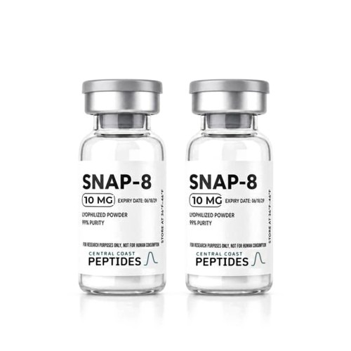 Snap-8 10 mg research vials, 805 Peptide Supply
