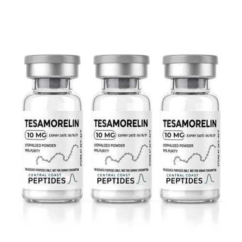 Tesamorelin 10 mg research vials, 805 Peptide Supply
