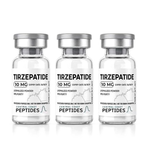 Tirzepatide 10 mg research vials, 805 Peptide Supply